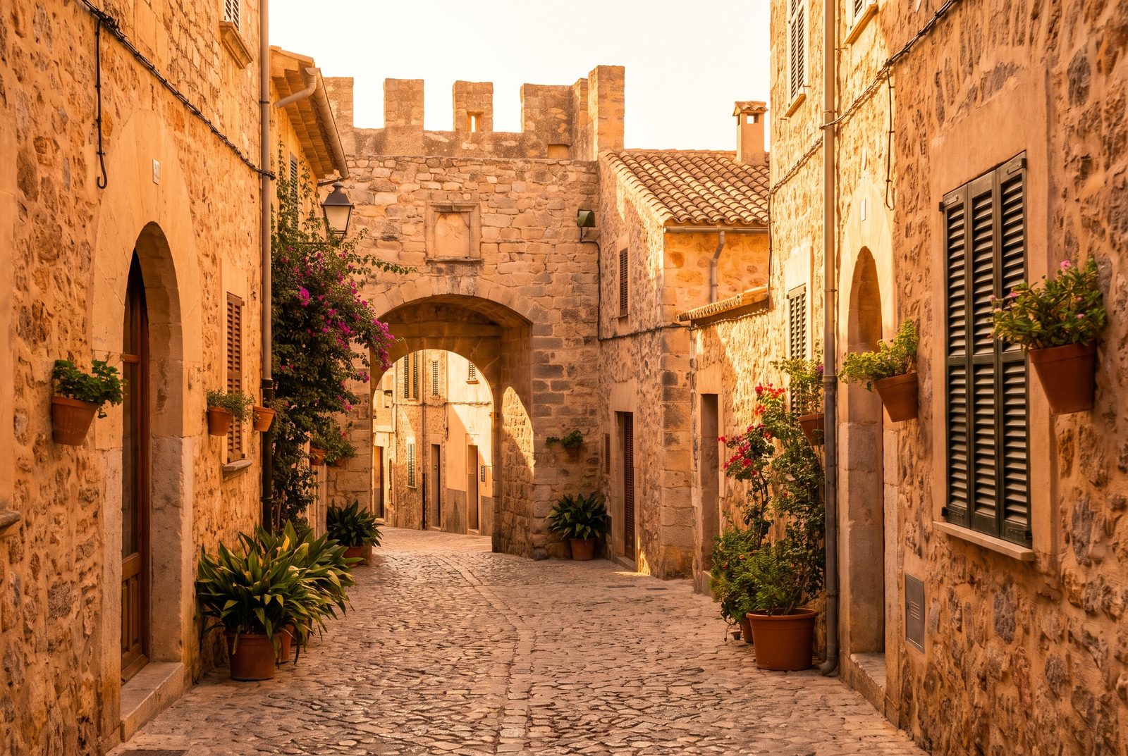 Alcúdia voor twee: oude stad, markt en Romeinse ruïnes
